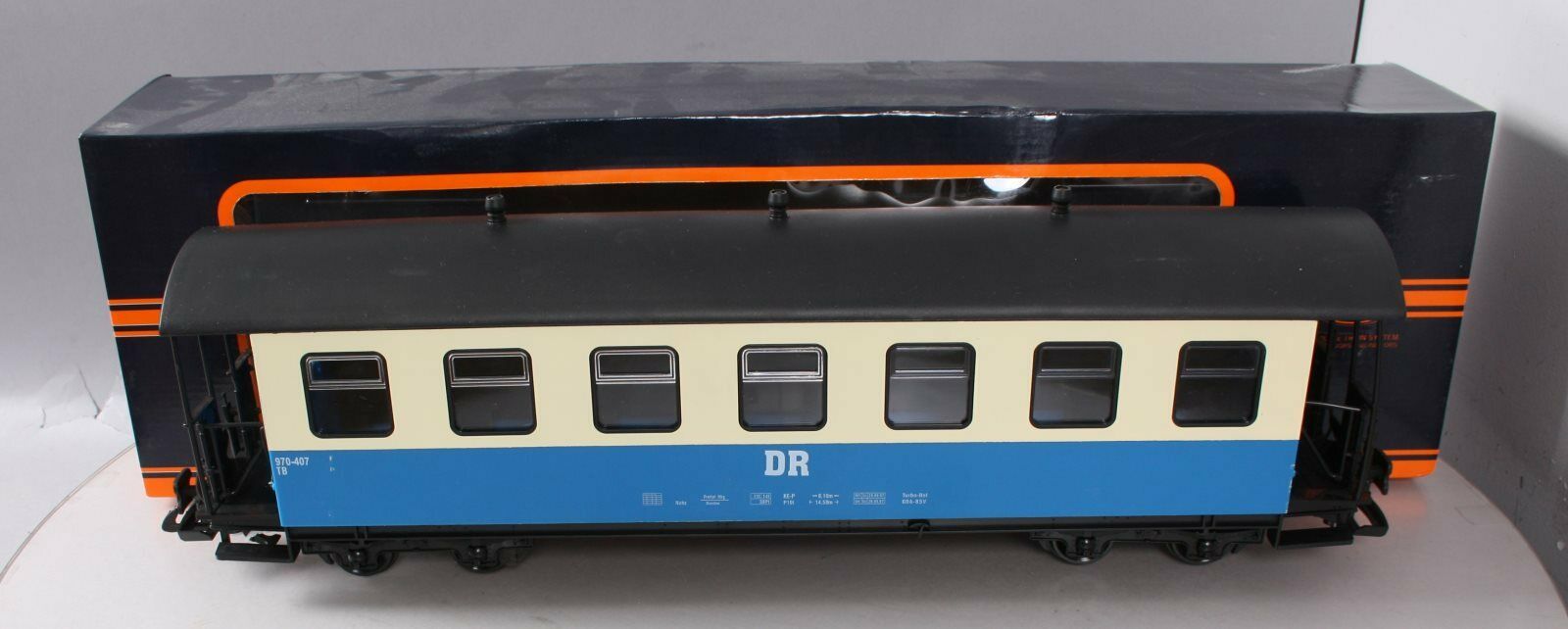 Train 580tb G Scale Dr Passenger Car/box