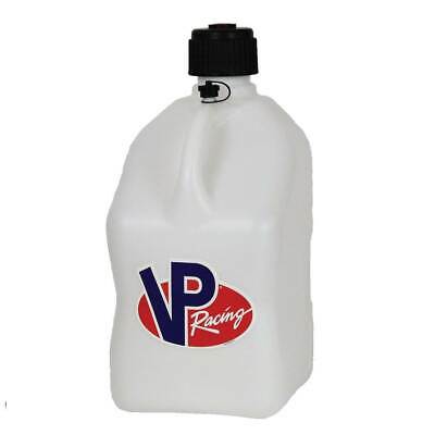 Vp Racing 5 Gallon Motorsport Racing Liquid Container Utility Jug Can, White