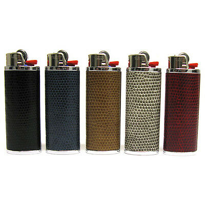 Bic "hidez" Simulated Leather Case For Reg Lighter (lighter Not Included)