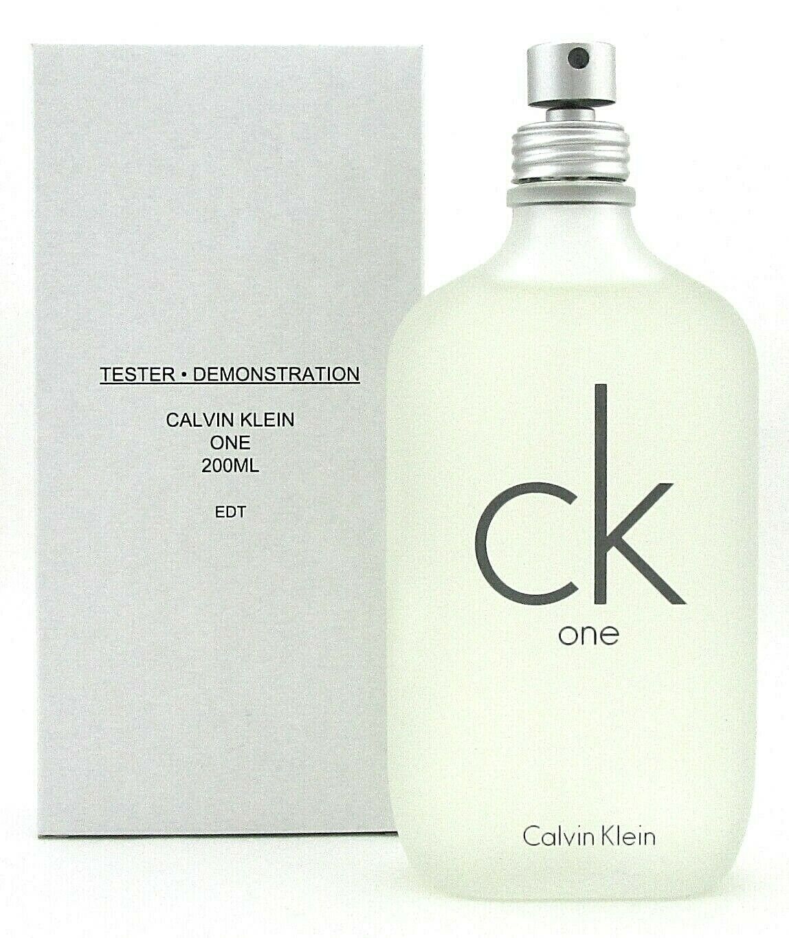 Ck One By Calvin Klein 6.7 Oz./ 200 Ml. Eau De Toilette Spray Unisex New Tester