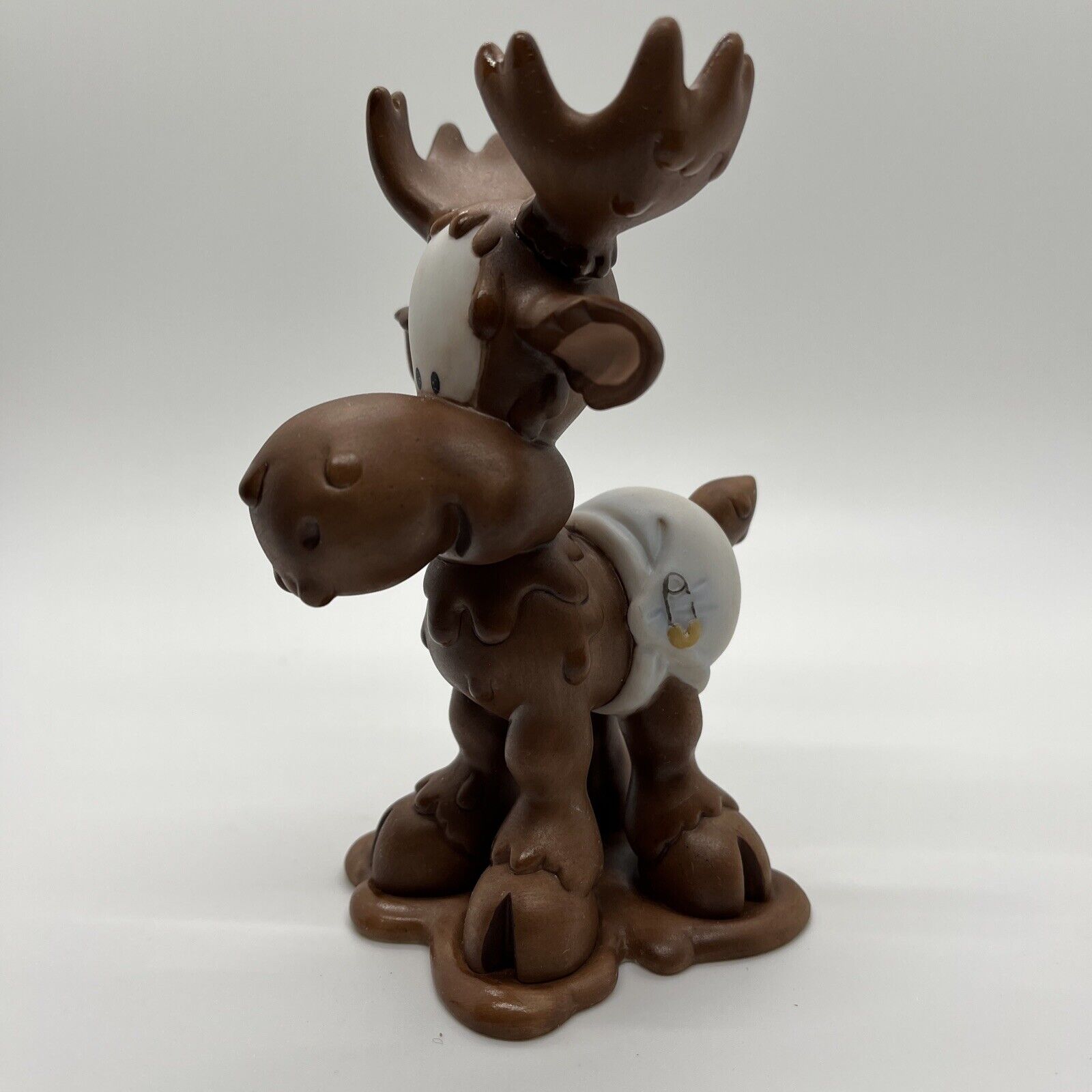Too Loose The Chocolate Moose Stewart Moskowitz Figurine 1997 4 3/4"