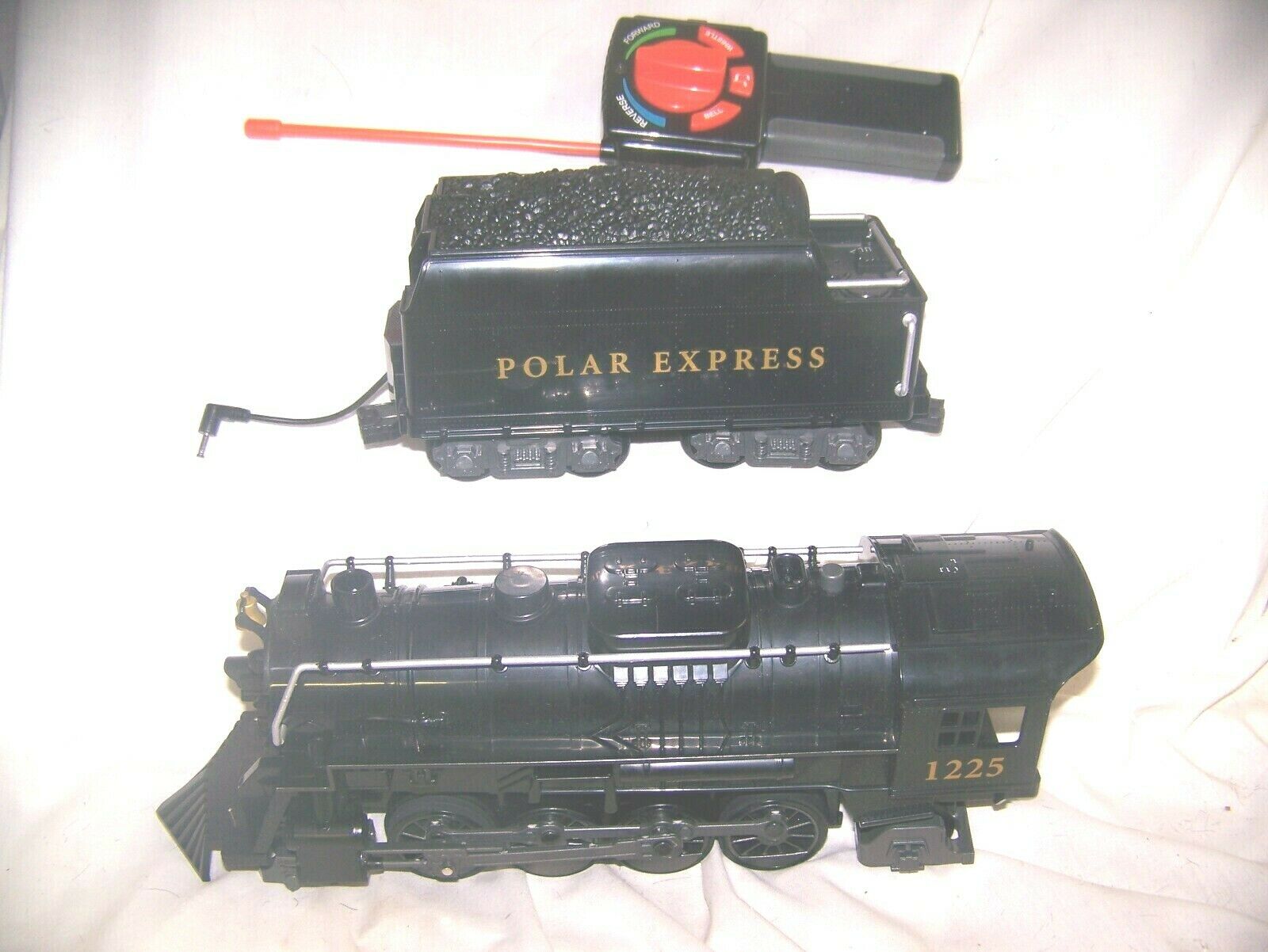 Lionel G Scale Polar Express Locomotive, Tender, Remote, Batteries, All Tested